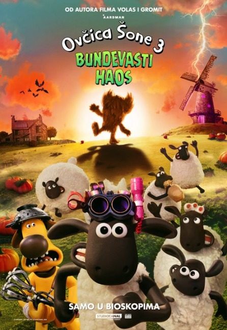 OVČICA ŠONE 3: BUNDEVASTI HAOS poster